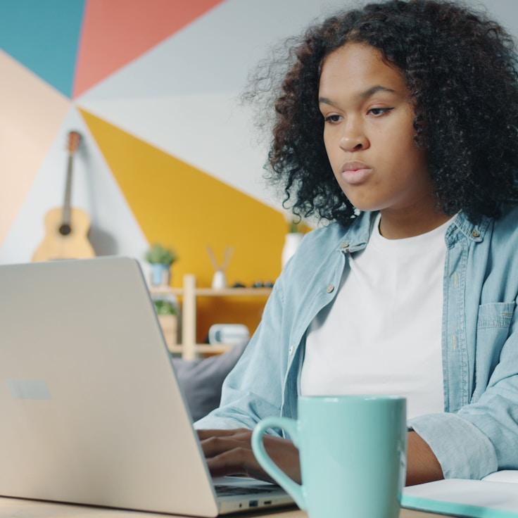 Mobile app development process showing collaborative team environment